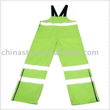 100%polyester High visibility reflective safety trousers